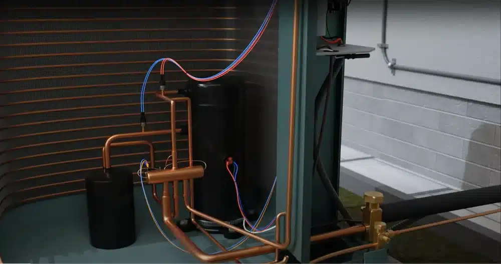 Air conditioning installation