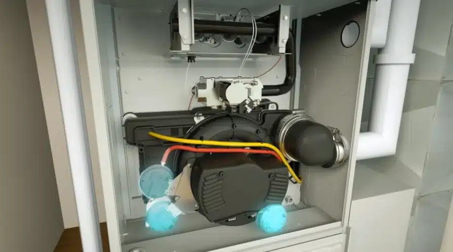 Gas furnace pressure switch