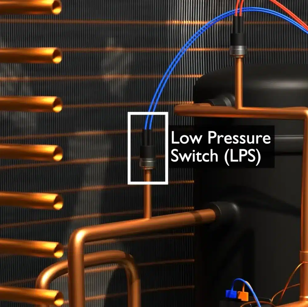 Low pressure switch