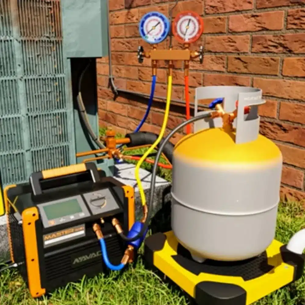 Refrigerant recovery and recycle